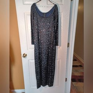 Vintage Lee Jordan sequin dress